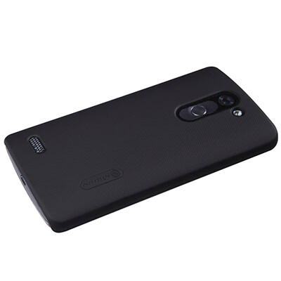 Пластиковый чехол Nillkin Super Frosted Shield Black  для LG L Bello D335(2)