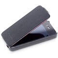 Кожаный чехол книга HOCO Duck Black для Apple iPhone 4/4S(#2)