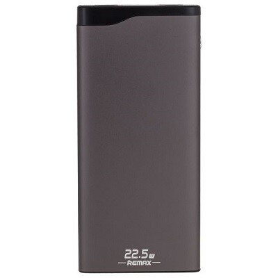 Внешний аккумулятор REMAX RPP-201 Kingkong II QC 22.5W + PD 18W Multi-compatible Power Bank, 3.0 серый(5)