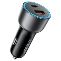 Автомобильное зарядное Acefast B21 75W (USB-A+USB-C) dual port