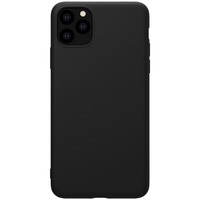 Силиконовый бампер Nillkin Rubber-wrapped Protective Case Черный для Apple iPhone 11 Pro Max