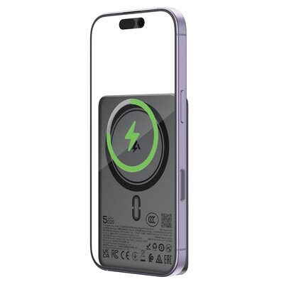 Внешний аккумулятор Acefast Magnetic Fast Wireless Charge Power Bank M35 18W 5000mAh (CCC)(3)