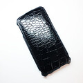 Кожаный чехол Abilita Leather Case Black Crocodile для HTC One Dual Sim(#1)