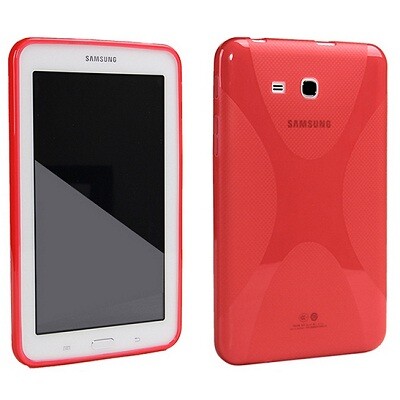 Силиконовый бампер Becolor Red Mat для Samsung Galaxy Tab E 9.6(1)