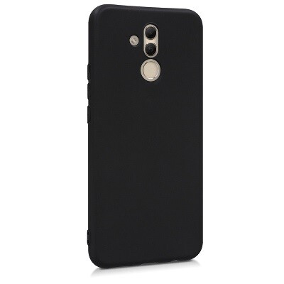 Силиконовый чехол TPU Matte Case 1mm черный для Huawei Mate 20 Lite(1)