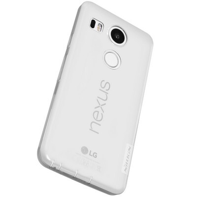 Силиконовый чехол Nillkin Nature TPU Case White для LG Nexus 5X(2)