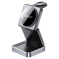Беспроводное зарядное устройство с Magsafe Acefast E20 3в1 Fast Wireless Charger Desktop Holder 23W(#1)