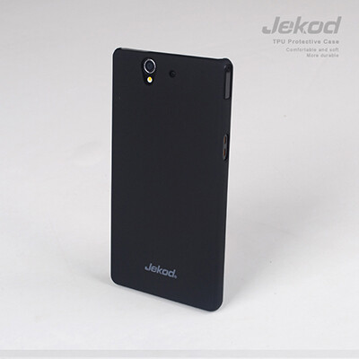 Пластиковый чехол Jekod Cool Case Black для Sony Xperia Z L36h(1)