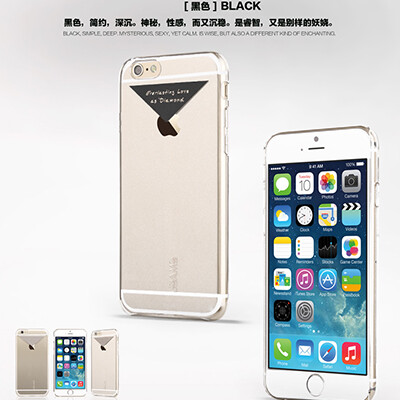 Пластиковый чехол Usams Duzzle Series Black для Apple iPhone 6/6s(1)