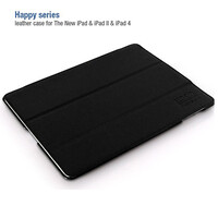 Кожаный чехол HOCO Happy Series Black для Apple iPad 4