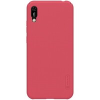 Пластиковый чехол с подставкой Nillkin Super Frosted Shield Красный для Huawei Y6 Pro 2019