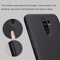 Пластиковый чехол с подставкой Nillkin Super Frosted Shield Черный для Xiaomi Redmi 9(#4)