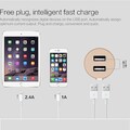 Автомобильное зарядное устройство Nillkin Vigor Car Charger 3.4 А Silver(#3)