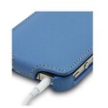 Кожаный чехол Melkco Leather Case Blue LC для Apple iPhone 4/4S(#4)