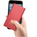 Портативное зарядное устройство Yoobao A1 ультратонкий, 10000 mAh, цвет красный(#7)