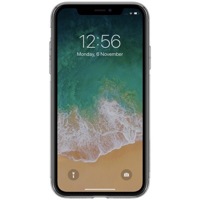Силиконовый чехол Nillkin Nature TPU Case Серый для Apple iPhone XR(2)