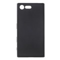 Силиконовый бампер Becolor TPU Case 1mm Black Mate для Sony Xperia X Compact(#1)