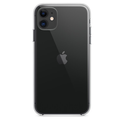 Силиконовый чехол прозрачный для Apple iPhone 11(2)