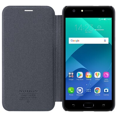 Полиуретановый чехол книга Nillkin Sparkle Leather Case Black для Asus ZenFone 4 Sellfie ZD553Kl(3)