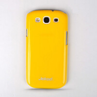 Пластиковый чехол накладка Jekod Yellow для Samsung i9300 Galaxy S3