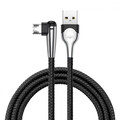 Кабель Baseus MVP Elbow Mobile Game сable micro USB - USB 2м black(#1)