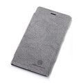 Кожаный чехол книга Nillkin Fashion Series Grey для Nokia Lumia 920(#1)