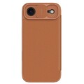 Кожаный чехол Nillkin Qin Prop Leather Case коричневый для Apple iPhone Air(#3)