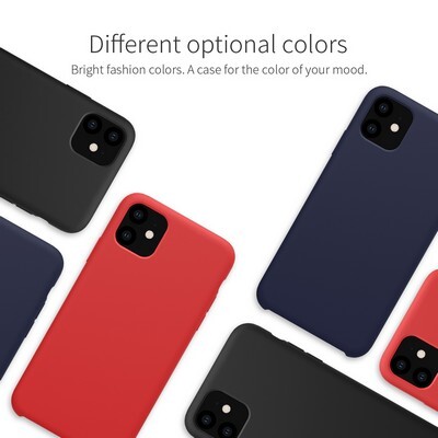 Силиконовый чехол-накладка Nillkin Flex Pure Case Зеленый для Apple iPhone 11(5)