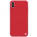 Чехол Nillkin Textured Case Красный для Apple iPhone XS Max(#1)