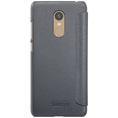 Полиуретановый чехол книга Nillkin Sparkle Leather Case Черный для Xiaomi RedMi 5 Plus(2)