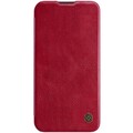 Кожаный чехол Nillkin Qin Pro Leather Case Красный для Apple iPhone 14 Plus(#1)