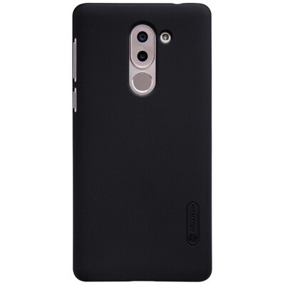 Пластиковый чехол с пленкой Nillkin Super Frosted Shield Black для Huawei Mate 9 Lite\GR5 2017\Honor 6X(1)