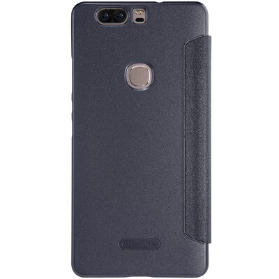 Полиуретановый чехол книга Nillkin Sparkle Leather Case Black для Huawei Honor V8(2)