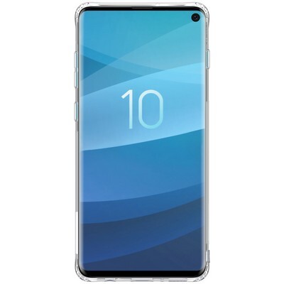Силиконовый чехол Nillkin Nature TPU Case Прозрачный для Samsung Galaxy S10(2)