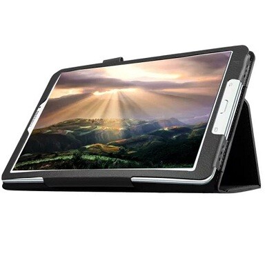 Кожаный чехол TTX Case Black для Samsung Galaxy Tab E 9.6(4)