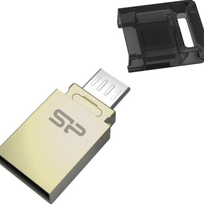 USB флешка+OTG Silicon Power USB 2.0 X10 Blue Mobile 16Gb(1)