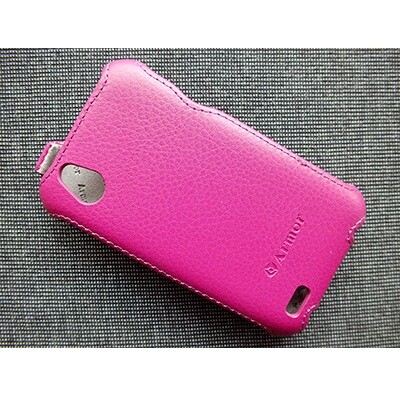Кожаный чехол Armor Case Purple для HTC Desire X(2)