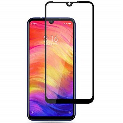 Противоударное защитное стекло Full Glue 0.3mm черное для Xiaomi Redmi 7(1)