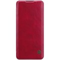 Кожаный чехол Nillkin Qin Leather Case Красный для Huawei P40 Pro Plus(#1)