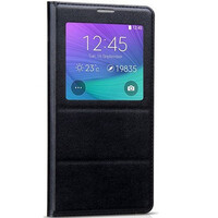 Полиуретановый чехол HOCO Original Series Classic Black для Samsung N9100 Galaxy Note 4