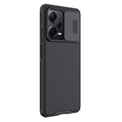 Чехол-накладка с защитой камеры Nillkin CamShield Pro синий для Xiaomi Redmi Note 12 Pro Plus 5G(3)