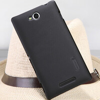 Пластиковый чехол Nillkin D-Style Matte Black для Sony Xperia C S39h