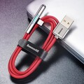 Кабель Baseus Iridescent Lamp Mobile Game Cable USB для iPhone 2.4A 1 м, цвет Красный (CAL7C-A09)(#2)