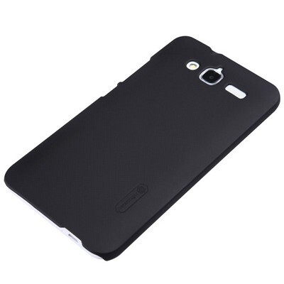 Пластиковый чехол с пленкой Nillkin Super Frosted Shield Black для Huawei Ascend GX1(3)