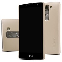 Пластиковый чехол с пленкой Nillkin Super Frosted Shield Gold для LG G4c H525N
