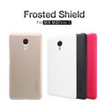 Пластиковый чехол с пленкой Nillkin Super Frosted Shield White для Meizu M3 Note(#4)