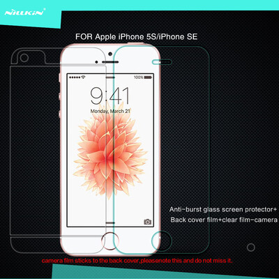 Защитное стекло NILLKIN Amazing H  для Apple iPhone 5/5s/SE(2)