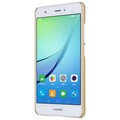 Пластиковый чехол с пленкой Nillkin Super Frosted Shield Gold для Huawei Nova(#2)