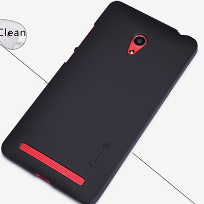 Пластиковый бампер Nillkin Super Frosted Shield Black для Asus ZenFone 6(1)