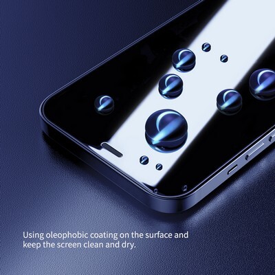 Защитное стекло Антишпион Nillkin Guardian Full Coverage Privacy Tempered Glass  для Apple iPhone 12 mini(6)